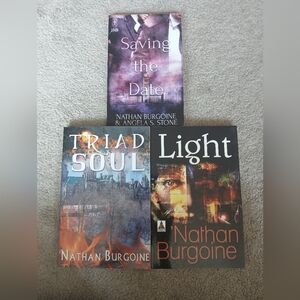 🤯2/$15 Nathan Burgoine 3 Romance Book Set